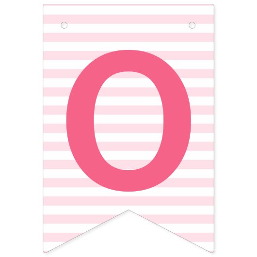 Een op de eerste verjaardag van Melon Watermelon B Vlaggetjes (Tweede vlag)