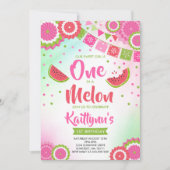 Een op de Melon Birthday nodigde Melon-partij uit Kaart (Voorkant)