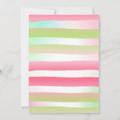 Een op de Melon Birthday nodigde Melon-partij uit Kaart (Achterkant)