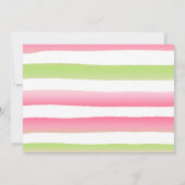 Een op de Melon Birthday nodigde Melon-partij uit Kaart (Achterkant)