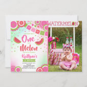 Een op de Melon Birthday nodigde Melon-partij uit Kaart (Voorkant)