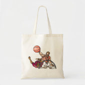 Eén op één Basketball-Canvas tas (Voorkant)