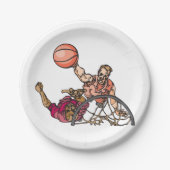 Eén op één Bord Basketball Paper (Voorkant)