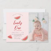 Eén op één dag in een meloenswatermeloen kaart (Voorkant)