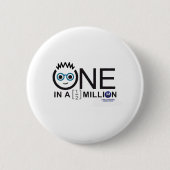 Een op een half miljoen Logo - Button (Voorkant)