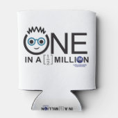 Een op een half miljoen Logo - Koelbox Blikjeskoeler (Achterkant)