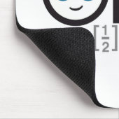 Een op een half miljoen Logo - Muismat (Hoek)