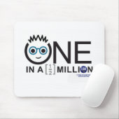 Een op een half miljoen Logo - Muismat (Met muis)