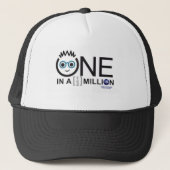 Een op een half miljoen Logo - Trucker Hat Trucker Pet (Voorkant)