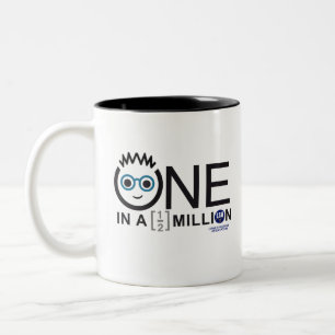 Een op een half miljoen - Mok met twee tonen koffi