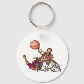 Eén op één honkbal sleutelhanger (Voorkant)