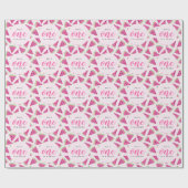 Een op een meloen 1e verjaardag cadeaupapier (Vlak)