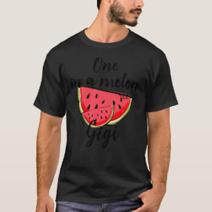 Eén op een meloen Gigi Waterlemon Summer Vacation T-shirt