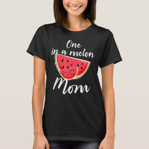 Een op een meloen mam met waterlemon Summer Vacati T-shirt