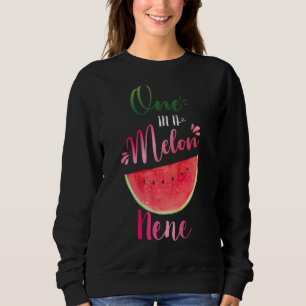 Eén op een meloen nene Waterlemon Summer Grandma Trui