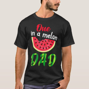 Een op een meloen papaver Dada Watermeloen Koelvet T-shirt