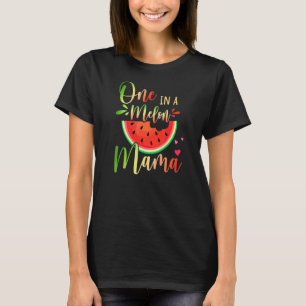 Een op een meloen Schattige springvun watermeloen T-shirt