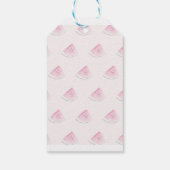 Een op een meloensmeloen voor de eerste verjaardag cadeaulabel (Achterkant)