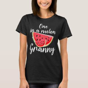 Eén op een Melon Granny Waterlemon Summer Vacation T-shirt