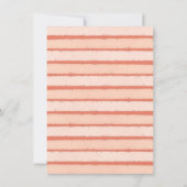 Een op een Melon Little Sweetie First Birthday par Kaart (Achterkant)