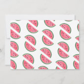 Een op een Melon Photo Boy's Birthday Kaart (Achterkant)