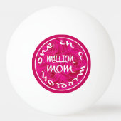 Eén op een miljoen mam pingpongbal (Achterkant)