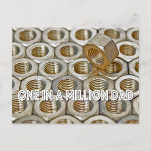 Eén op een miljoen Nut Vader Dag Briefkaart