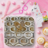 Eén op een miljoen Nut Vader Dag Papieren Bordje (Feest)