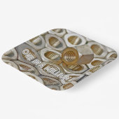 Eén op een miljoen Nut Vader Dag Papieren Bordje (Gebogen)