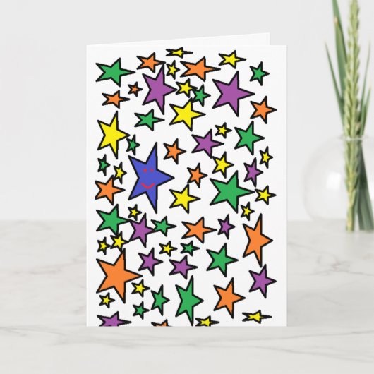 Een op een miljoen - Verjaardag Kaart (Voorkant)