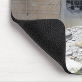 Een op een raket geprojecteerde renade muismat (Hoek)