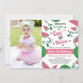 Eén op een uitnodiging van de Melon Birthday