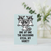 Eén op één van de gebieden briefkaart (Staand voorkant)