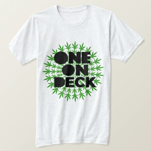 Eén op het dek t-shirt (Design voorkant)