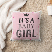Een op maat gesneden babymeisjesvangkussen kussen (Deken)
