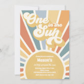 Eén op zondag zonneschijn voor de zon kaart (Voorkant)