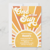 Eén op zondag zonneschijn voor de zon kaart (Voorkant)