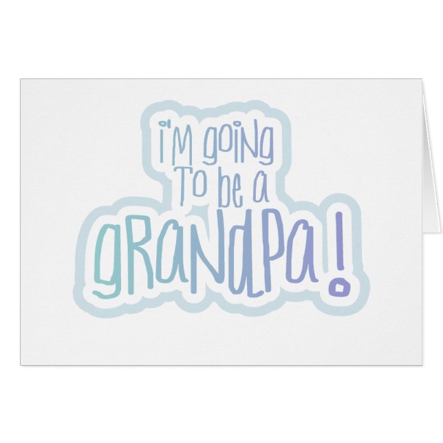 Een opa worden (Voorkant Horizontaal)