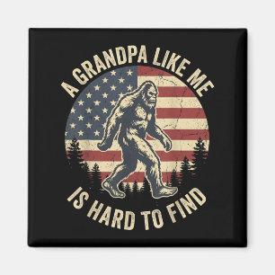 Een opa zoals is moeilijk te vinden Bigfoot vader Magneet