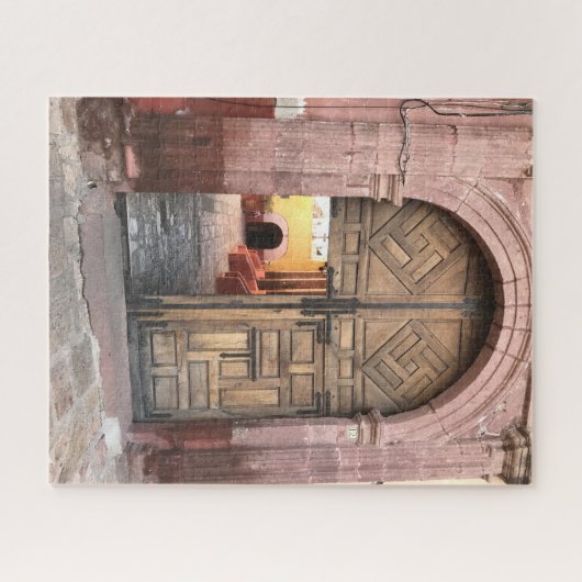 Een open deur in Mexico Legpuzzel (Horizontaal)