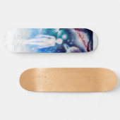 Een open deur naar het universum persoonlijk skateboard (Horizontaal)