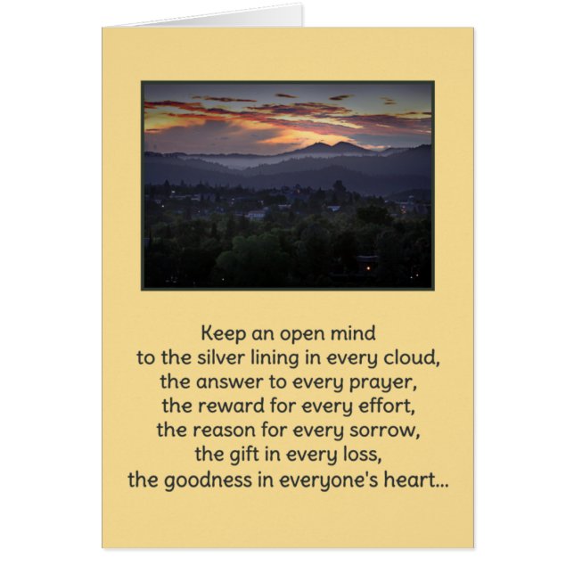 Een open geest houden...Religieus (Voorkant)