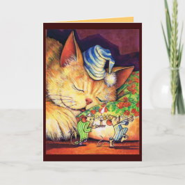 Één Open Oog Feestdagen Kaart