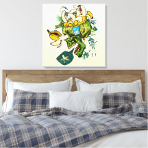 een open paardenhaar op de