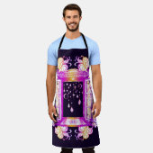 Een open  venster met slangen tegen een achtergron schort (Gedragen)