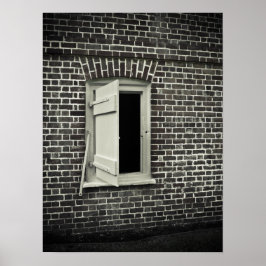 Een open venster poster