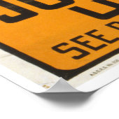 Een opleiding voor u ~ Doe mee met de tanks Poster (Hoek)