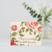 Een oplossing voor het Briefkaart van de Liefde (Staand voorkant)