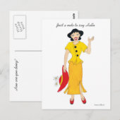 Een opmerking Hallo Briefkaart (Voorkant / Achterkant)