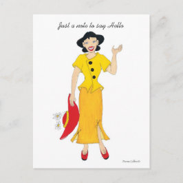 Een opmerking Hallo Briefkaart